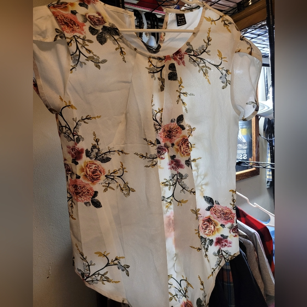 H&M Floral Blouse NWOT